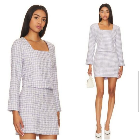 Favorite Daughter The Dasha Top in Lilac 12 - Picture 2 of 12